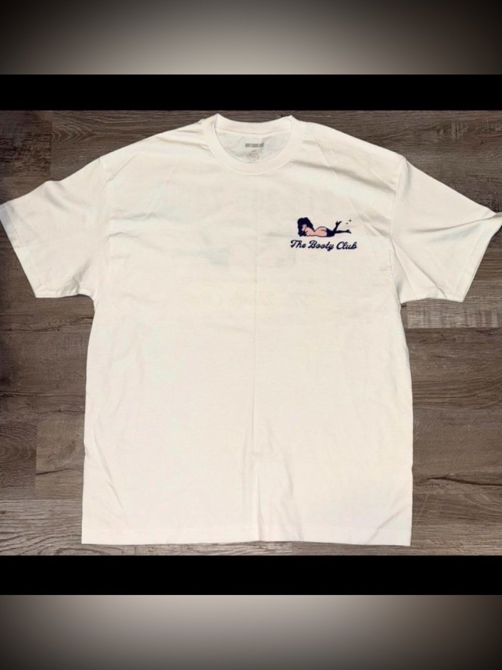 NWT Men's Funny "The Booty Club" Shirt Size XL